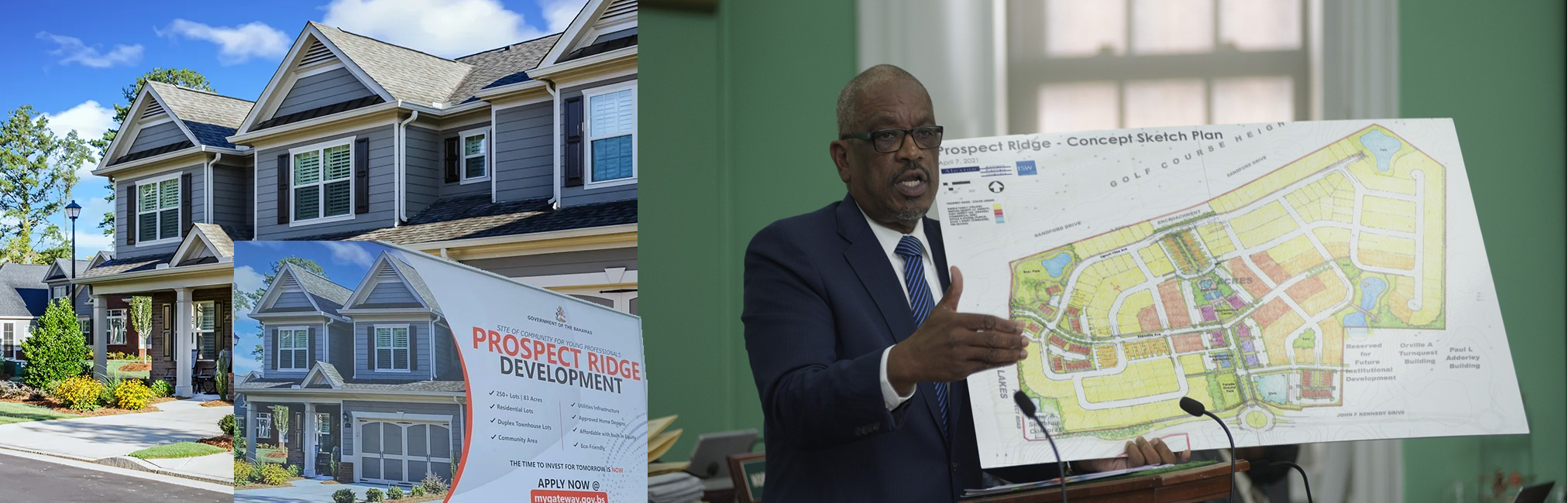 🚩🚩🚩 Former PM Minnis Famous Prospect Ridge Development Housing Plan is