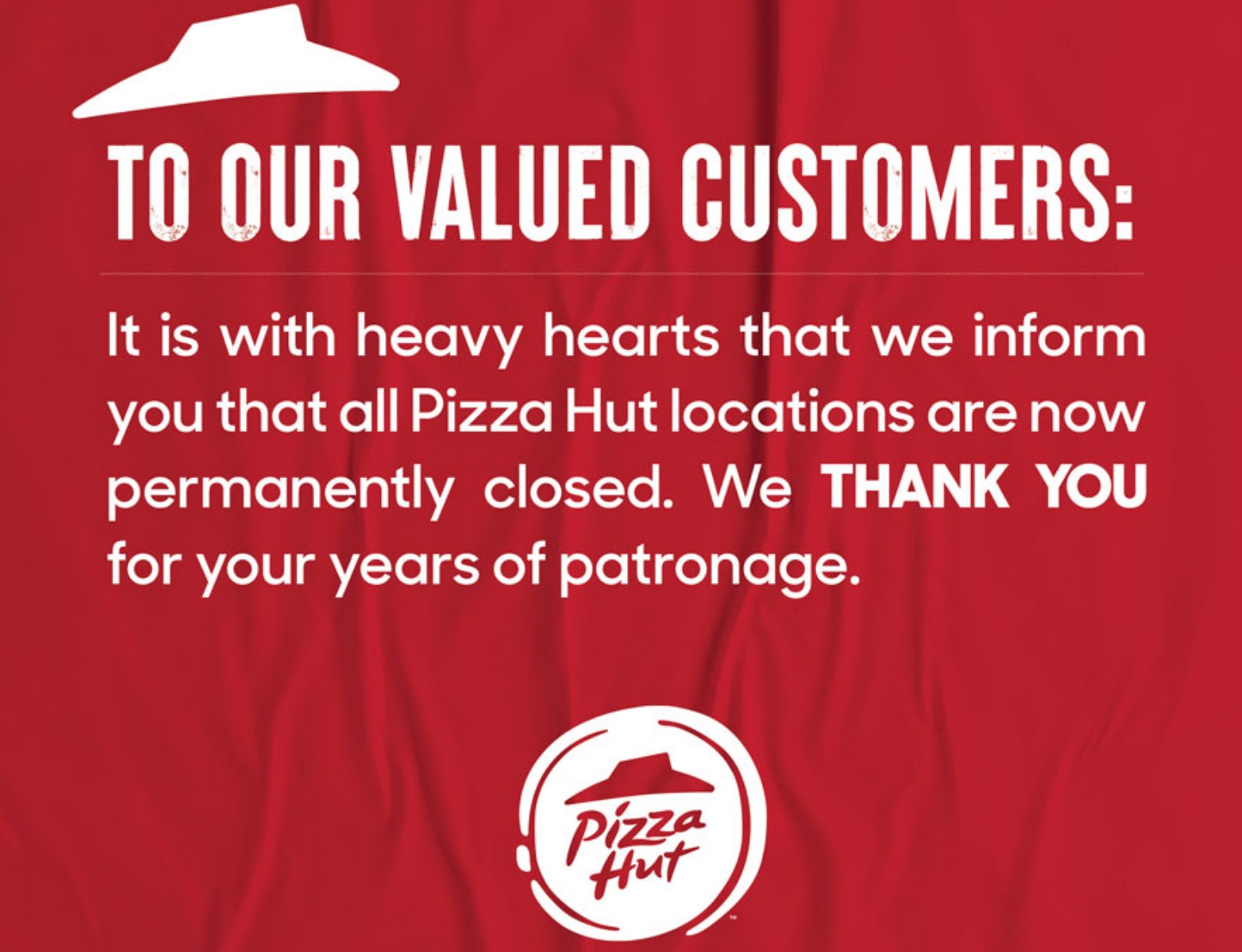 Pizza Hut Locations Closing: Faq For Customers And Employees